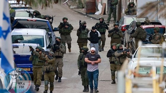 9450 حالة اعتقال بالضفة بما فيها القدس منذ الـ7 من تشرين الأول الماضي